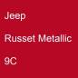 Preview: Jeep, Russet Metallic, 9C.